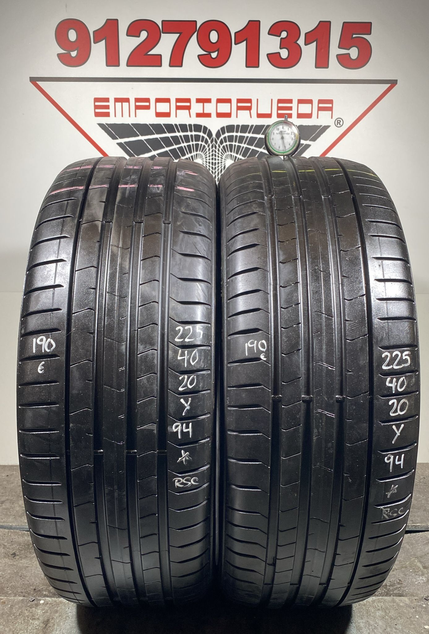 PIRELLI PZERO USADO RSC 225/40 R20 94 Y